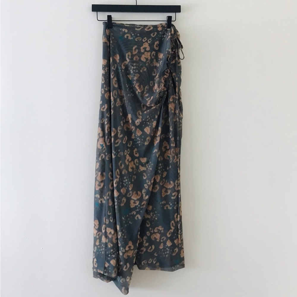 Free People Supernova Animal Print Skirt And Top Set - Picture 8 of 16